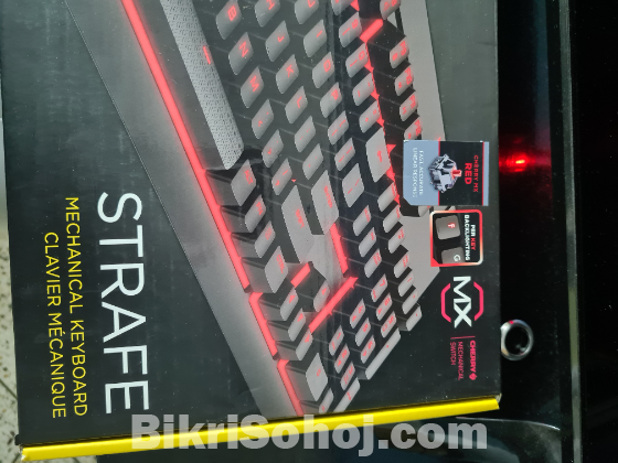 Corsair STRAFE CherryMX RED Full Size Mechanical Keyboard